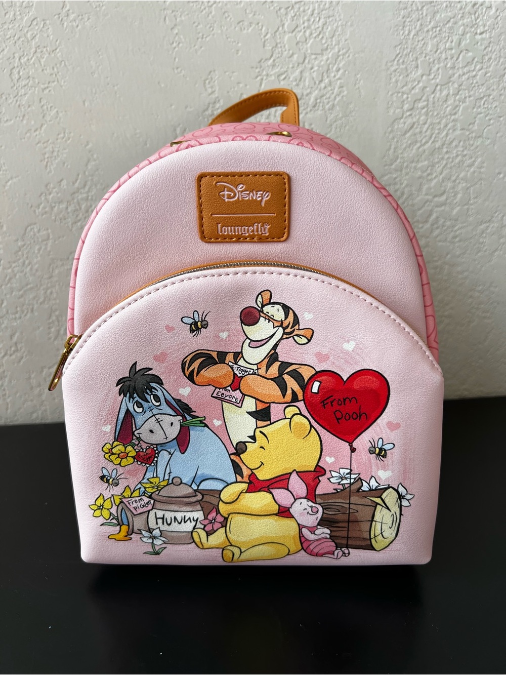 Loungefly Disney Winnie The Pooh Valentine's Day Mini Backpack NWT